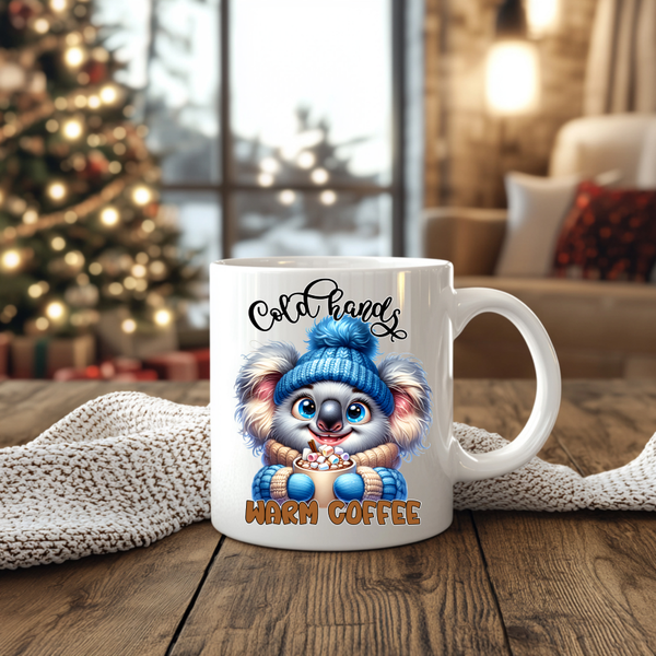 ❄️Cute Koala with hot Coffee ❄️