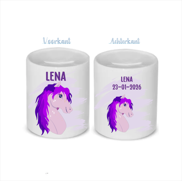 Keramieke Spaarpot Horse