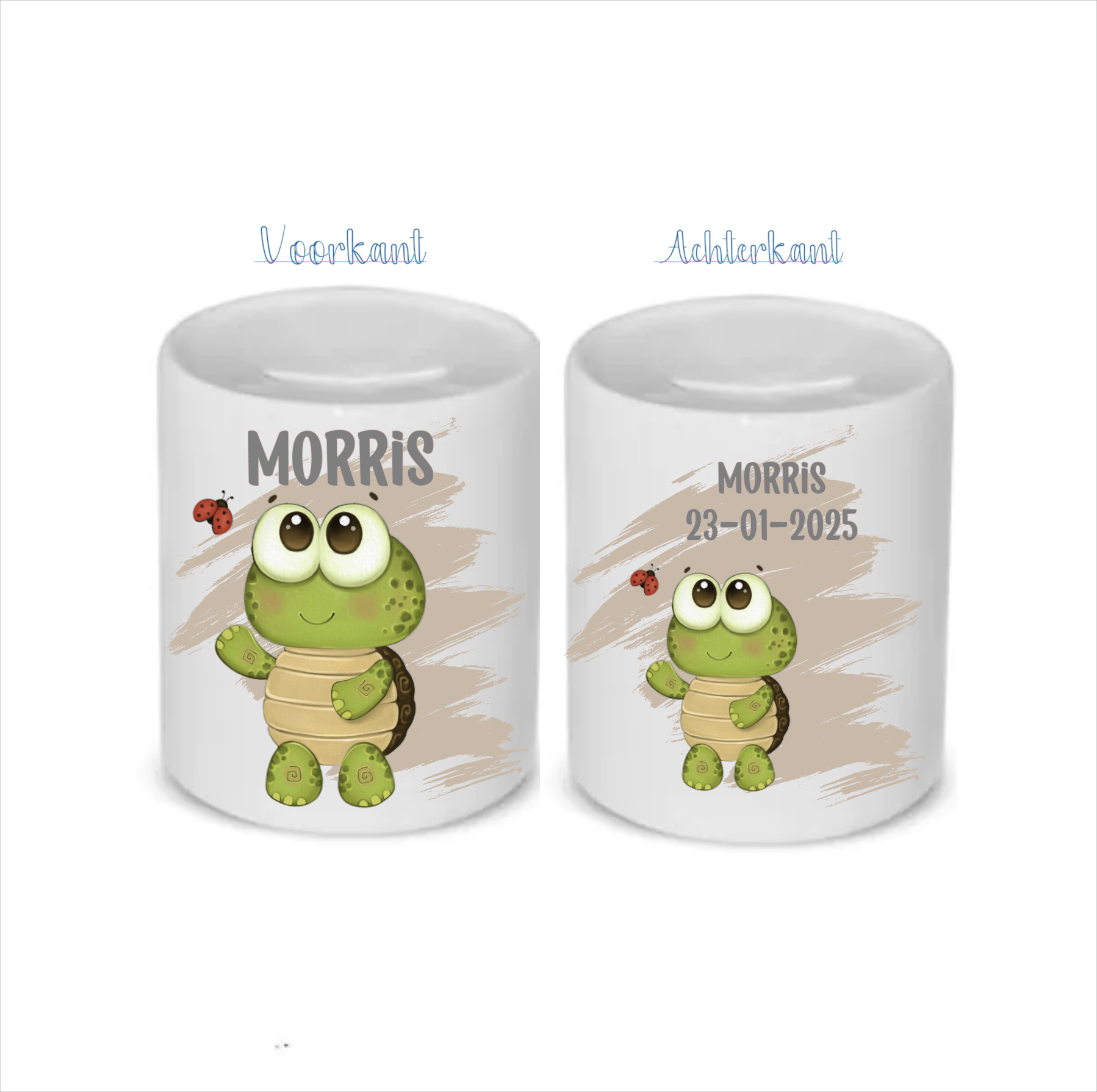 Keramieke Spaarpot Schildpad