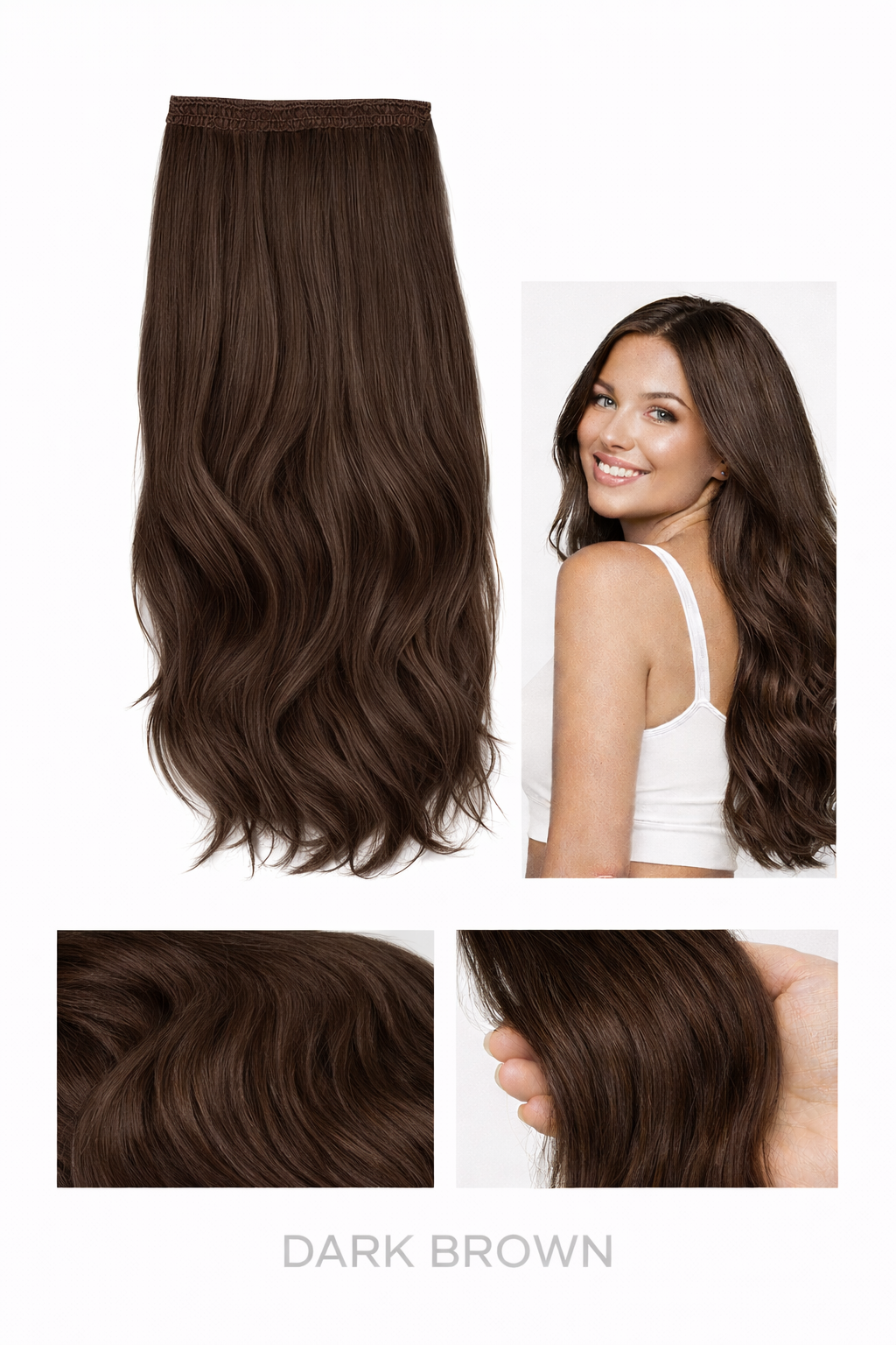 VON MORGEN Inviseble Extensions Dark Brown
