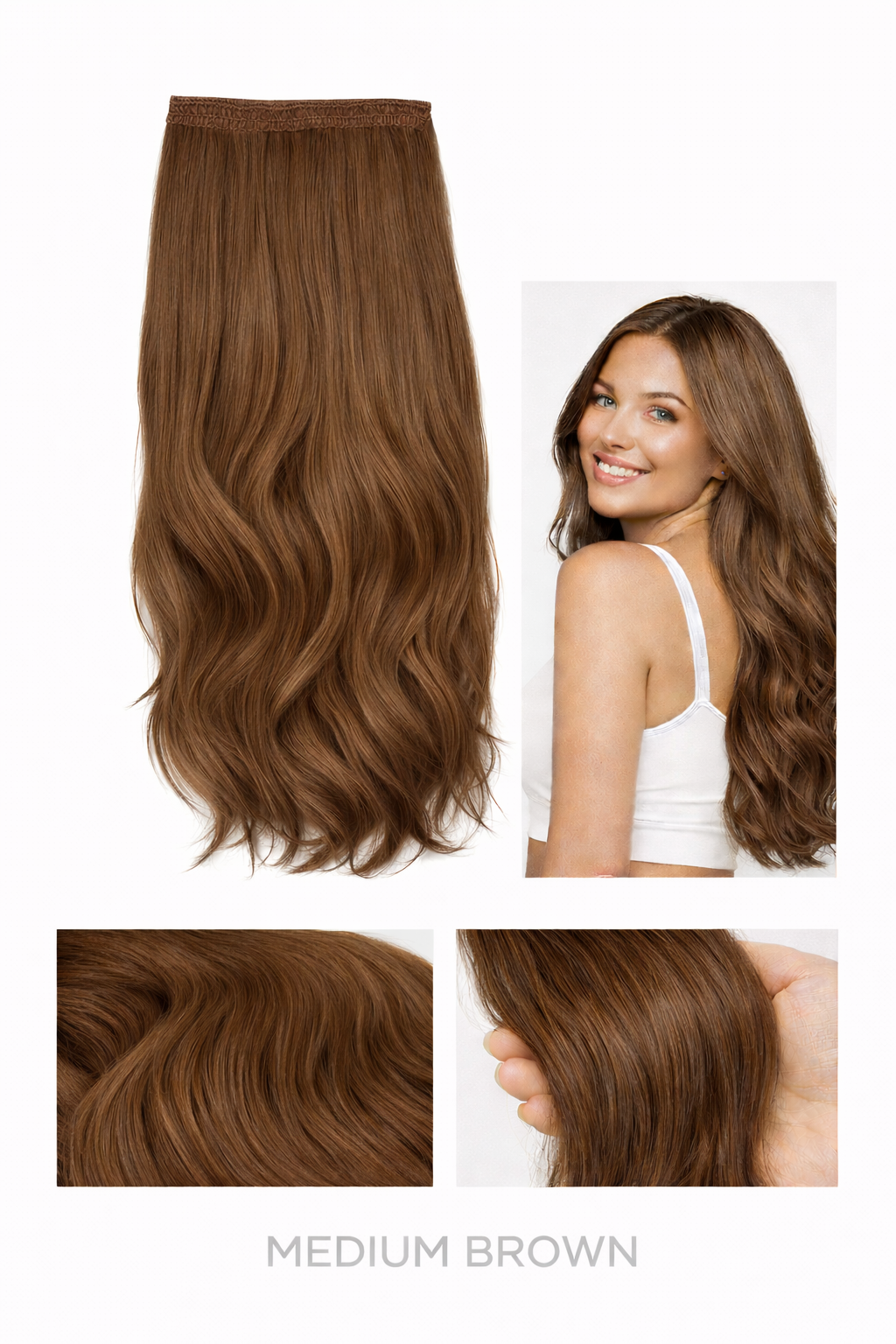 VON MORGEN Inviseble Extensions Medium Brown