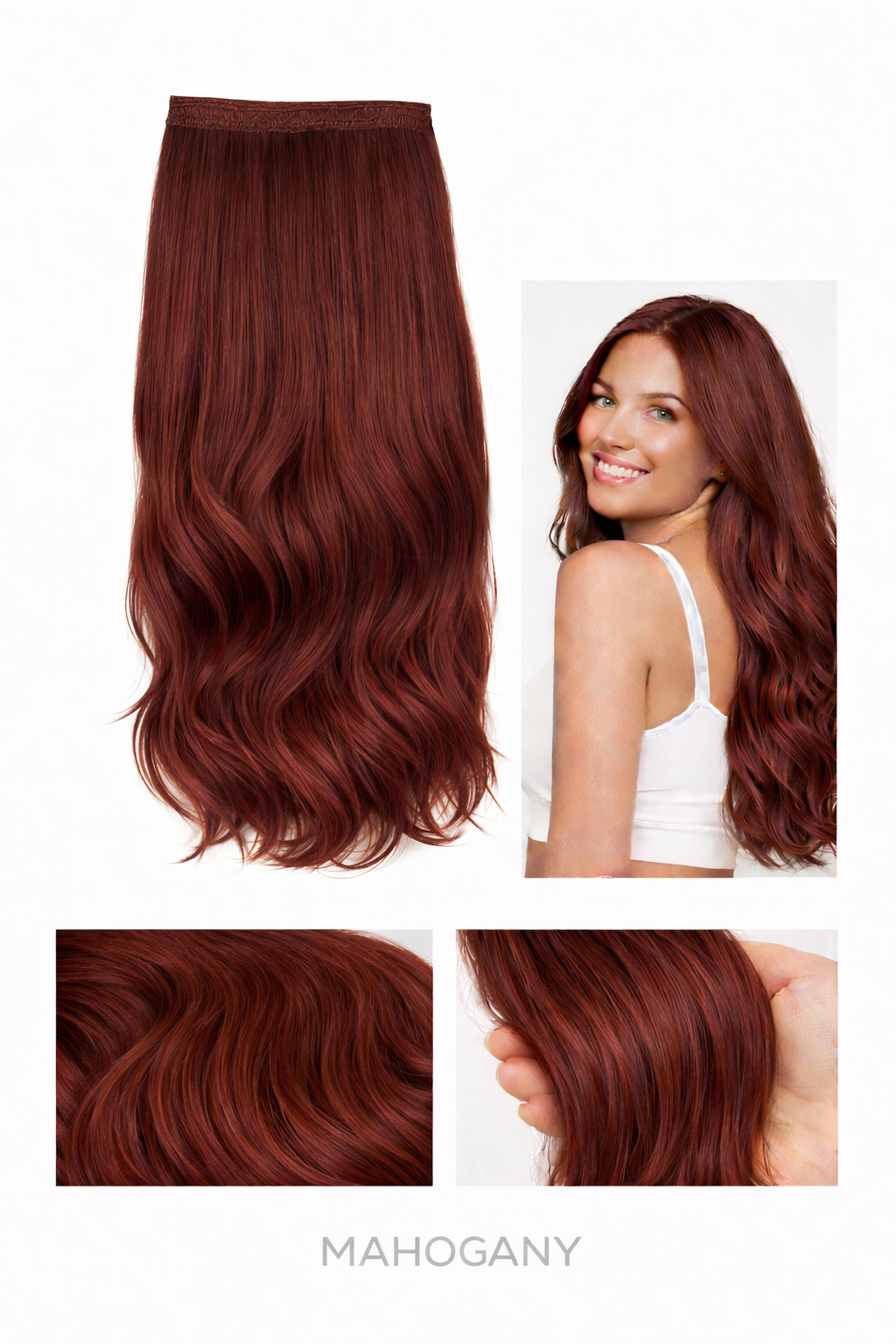 VON MORGEN Inviseble Extensions Mahogany