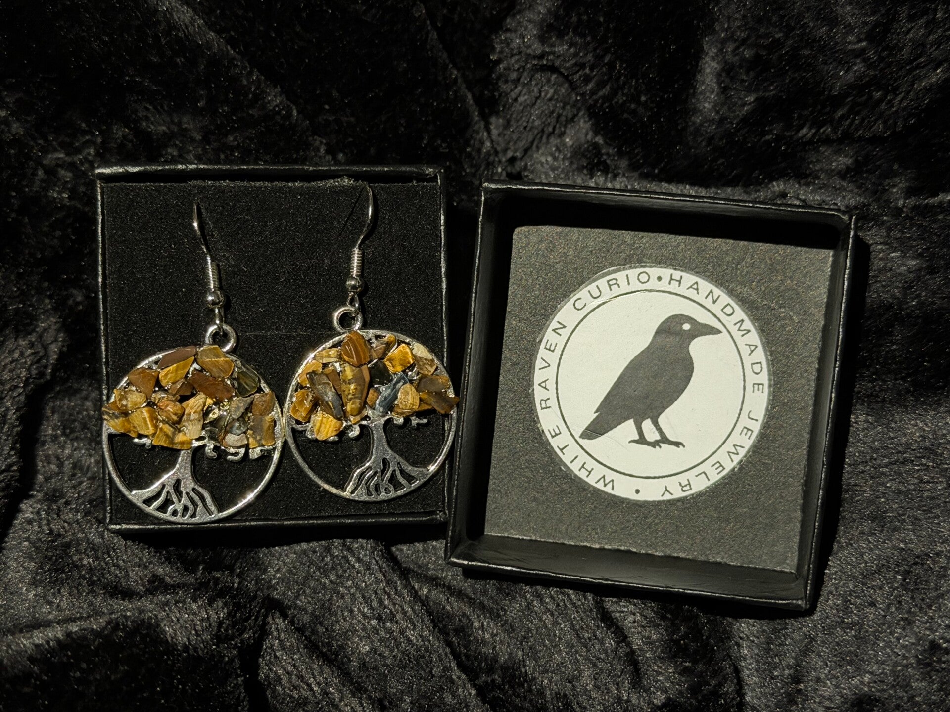 ✦ Tree of Life Stone Earrings ✦