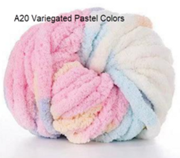A20 Variegated Pastel Colors