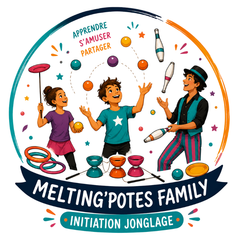 Ateliers initiation jonglage - Nos différentes animations MELTING'POTES FAMILY - Epernay