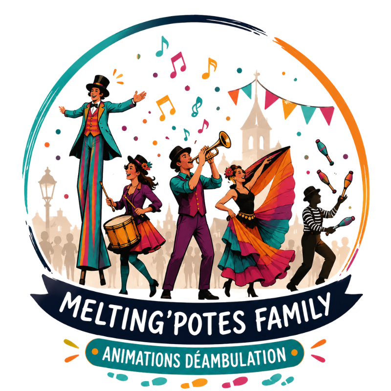 Déambulations - Nos différentes animations MELTING'POTES FAMILY - Epernay