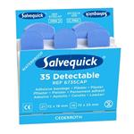 Salvequick navulling detectie pleister 35 stuks
