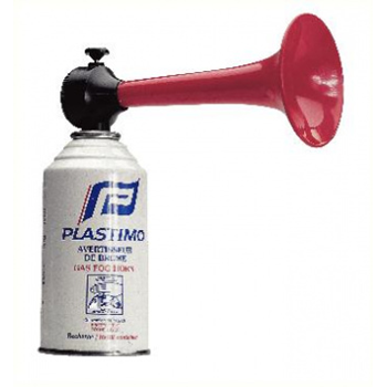 Misthoorn met gasbus onontvlambaar gas