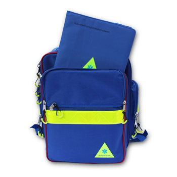 Traveller Hulpverlenerstas blauw leeg(rugtas)