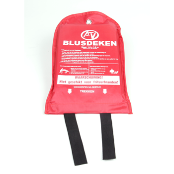 Blusdeken softbag 100x100cm enkellaags