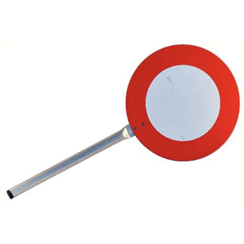 Seingeversbord met handvat alu refl. 220mm