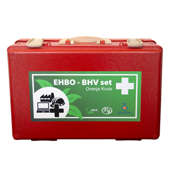 BHV verbandkoffer Oranje Kruis 2021 Eco Rood