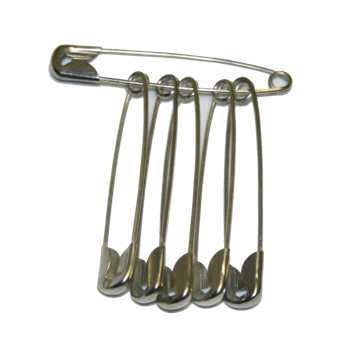 Veiligheidsspeld 40mm per 3 stuks