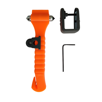 Lifehammer classic oranje in blister