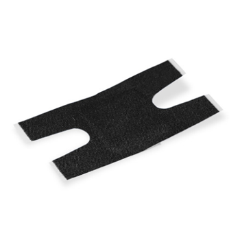 Zwarte Super Stretch textielpleisters 38x68mm Knokkel 50 st