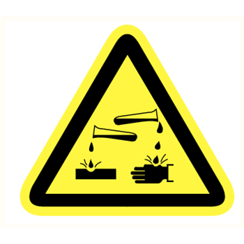 Mini picto Bijtende stoffen