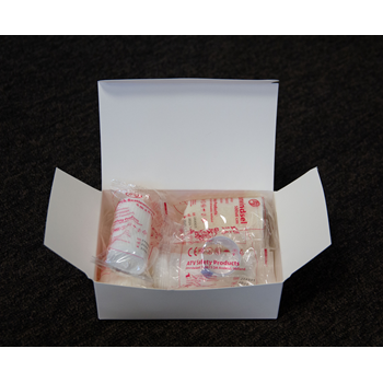 Trainingsset ATV blanco kartonnen doos 10-delig