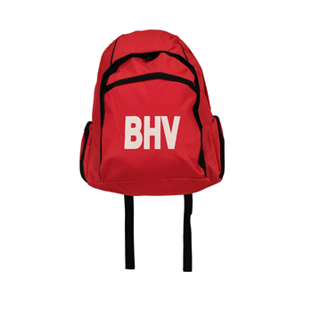 BHV rugtas rood excl inhoud