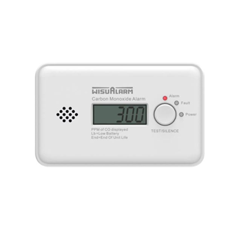 Wisu CO alarm met LED scherm 3V Lithium batterij 10 jaar