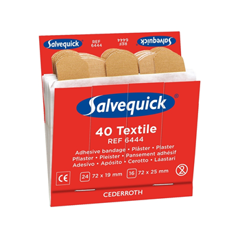 Salvequick navulling elastische pleister 40 stuks