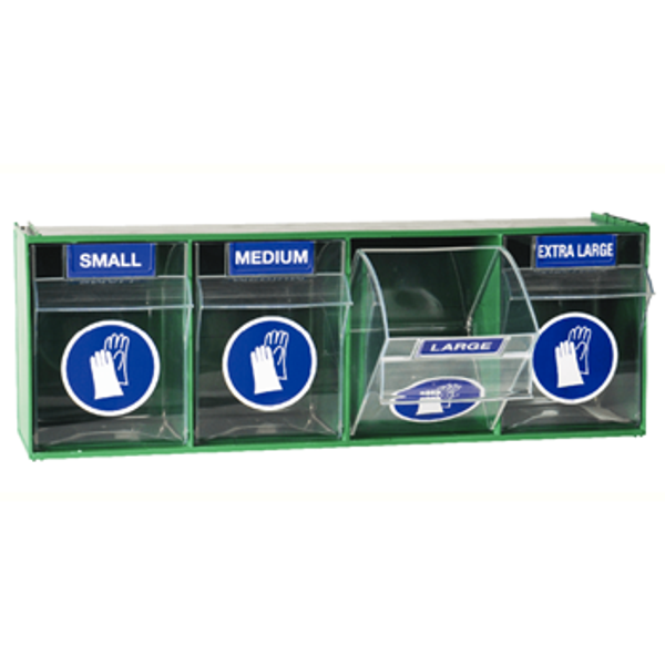 Secubox dispenser 4-vaks blanco
