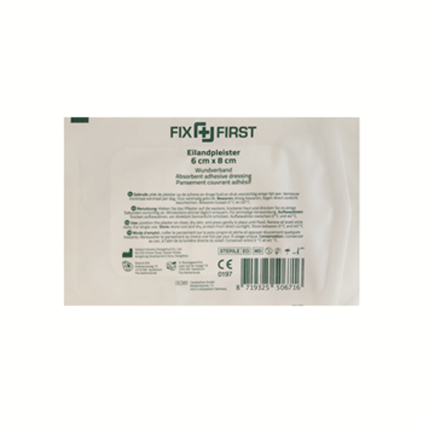 Eilandpleister 6x8cm individueel verpakt
