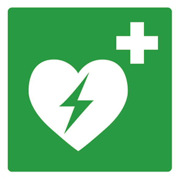 Mini picto AED 10x10mm