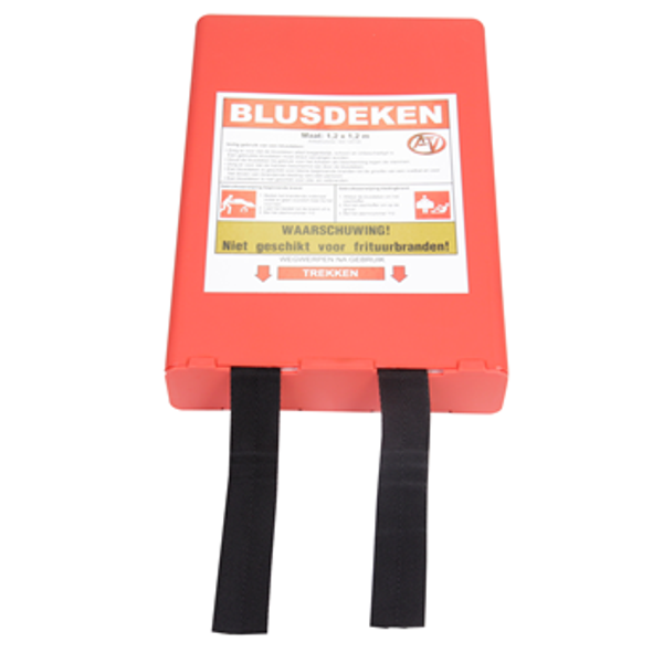 Blusdeken hardbox 120x120cm enkellaags