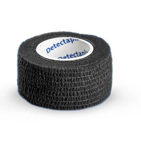 Zwarte zelfklevende pleister 3 Rollen 2.5cmx4.5meter