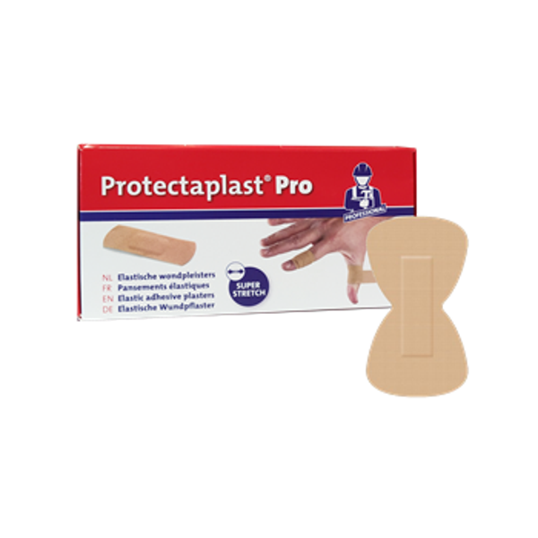 Elastische textielpleisters vlinder 68x38mm 50 st