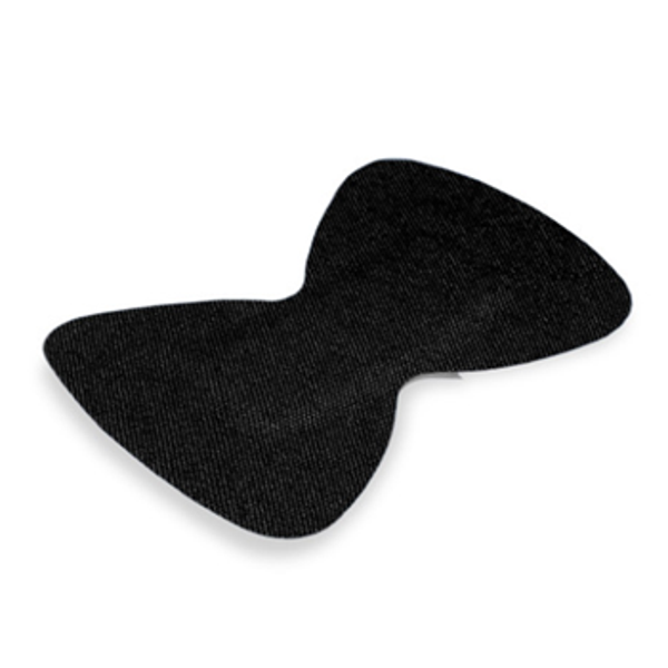 Zwarte Super Stretch textielpleisters 38x68mm Vlinder 50 st