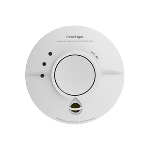 Fire Angel rookmelder, 230V lithium batt.,bedraad koppelbaar