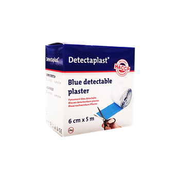 Pleisterrol detecteerbaar 5m x 8 cm