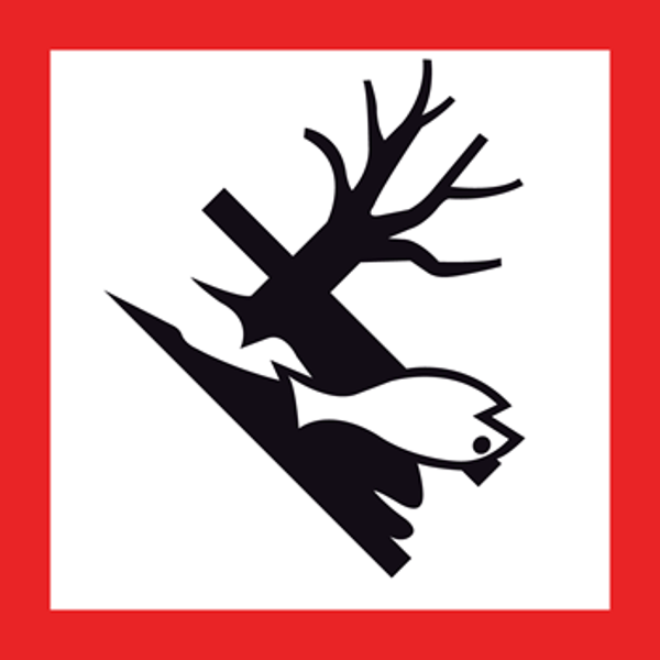 schadelijk voor het milieu ruitvorm stickers GHS 09