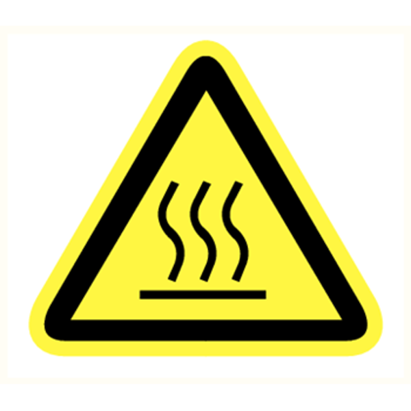 Mini picto Heet oppervlak 54x 15x15mm