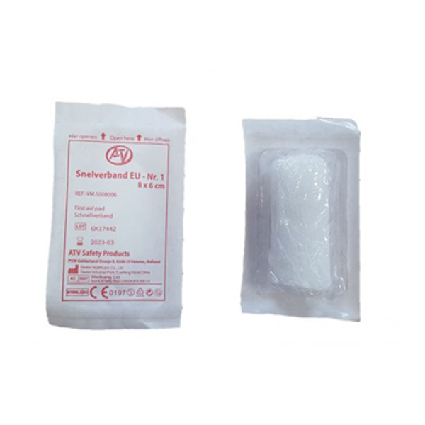 Snelverband nr. 1 EU 6x8 cm