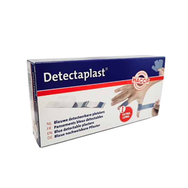 Pleisters detecteerbaar vinger 180x20mm 100 st.