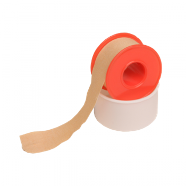 Kleefpleister textiel 500x2,5cm met witte beschermkap