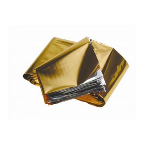 Reddingsdeken goud/zilver 210x160cm