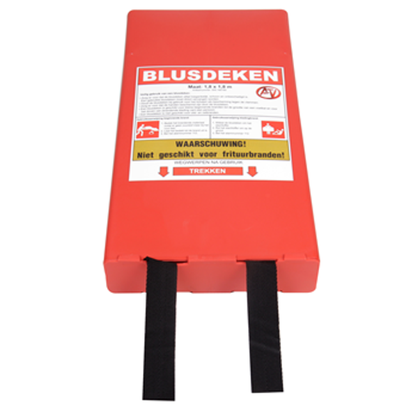 Blusdeken hardbox 180x180cm drielaags