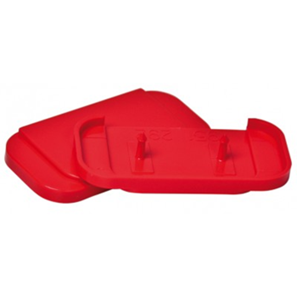 Reserve set breekplaten rood (6 stuks)