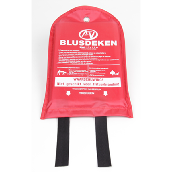 Blusdeken softbag 120x120cm enkellaags