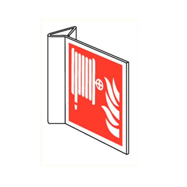 Haspel/vlam haaks PVC