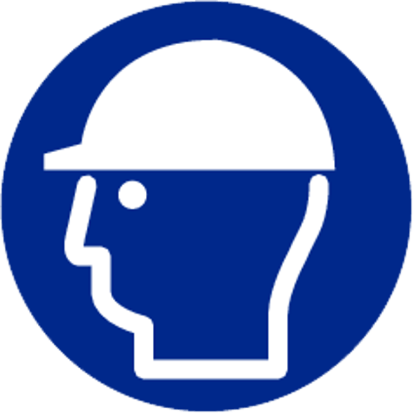 Mini picto veiligheidshelm verpl. vinyl 20 st 20x20mm