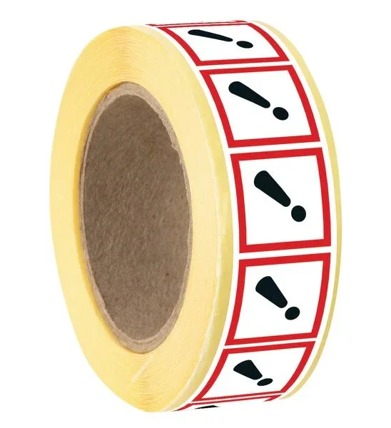 Verpakkingstape GHS07 Irriterende stoffen