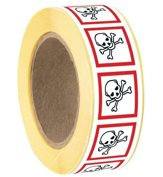Verpakkingstape GHS06 giftige stoffen