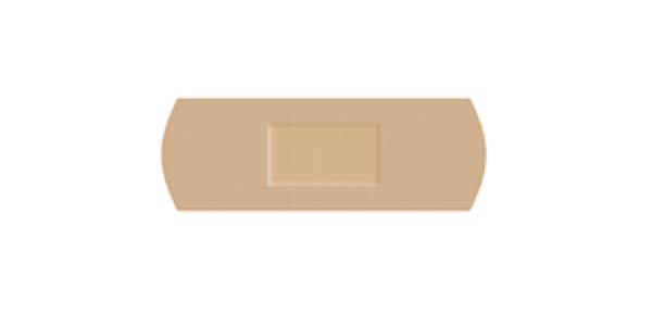 Elastische textielpleisters 72x 25 mm 100st