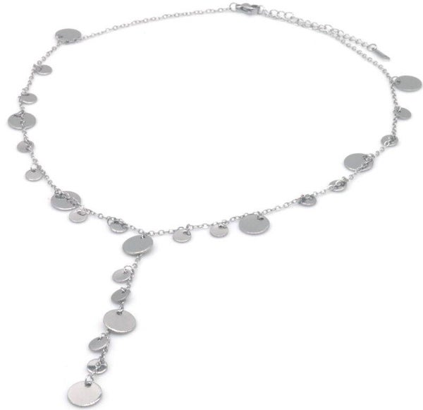 Stalen ketting munten 40-45cm