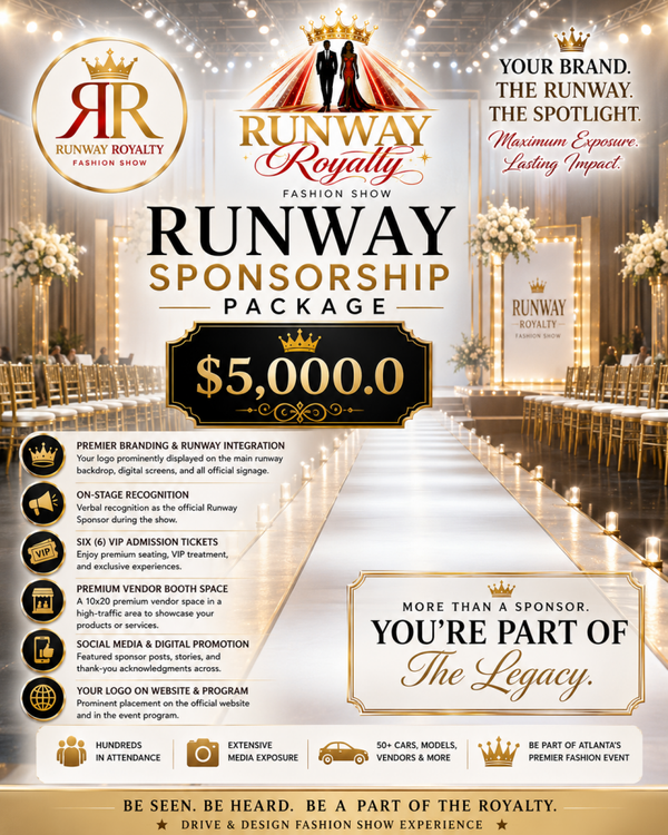 RUNWAY SPONSORSHIP PACKAGE