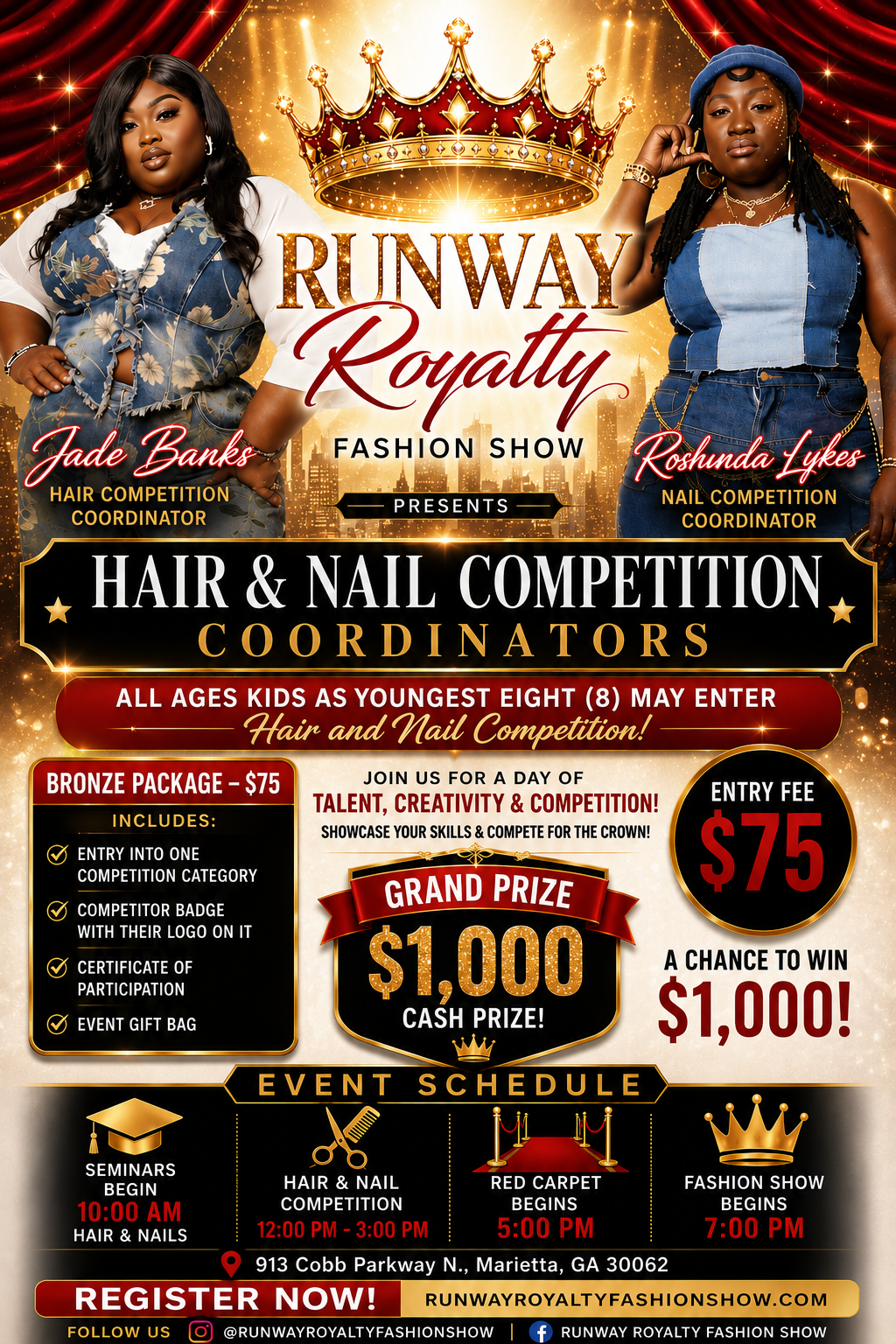 Nail Bronze Competition Fee